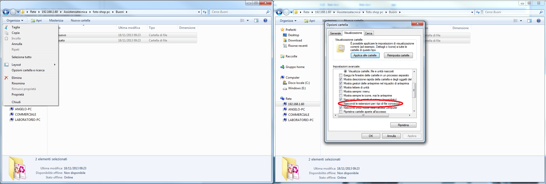 Come modificare l'estensione da m4a a m4r